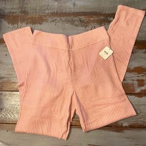 Free People R & R Leggings Pink Combo